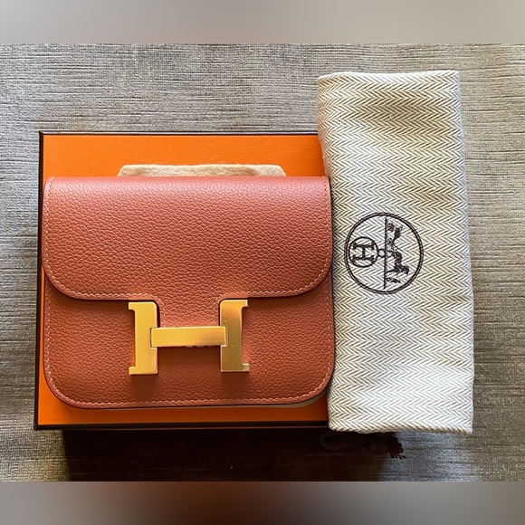 ✨BRANDNEW✨💯%AUTHENTIC HERMES CONSTANCE SLIM WALLET. - Picture 7 of 7